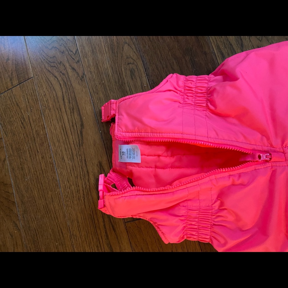 18 month hot pink girls snow pants - Picture 3 of 3